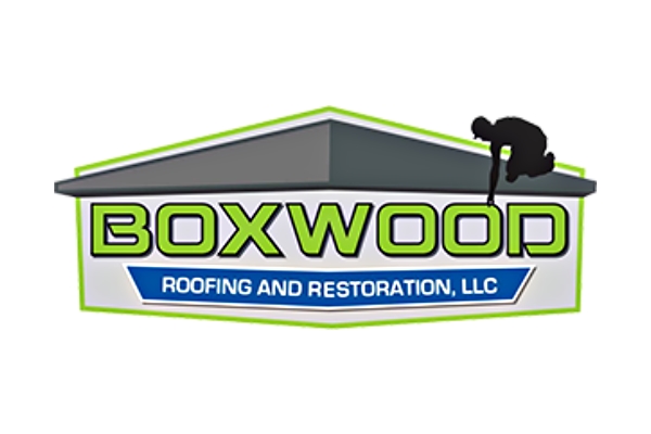 Boxwood Roofing and Restoration Logo, a sponsor for the GMCBA Home and Garden show in Decatur, Al.