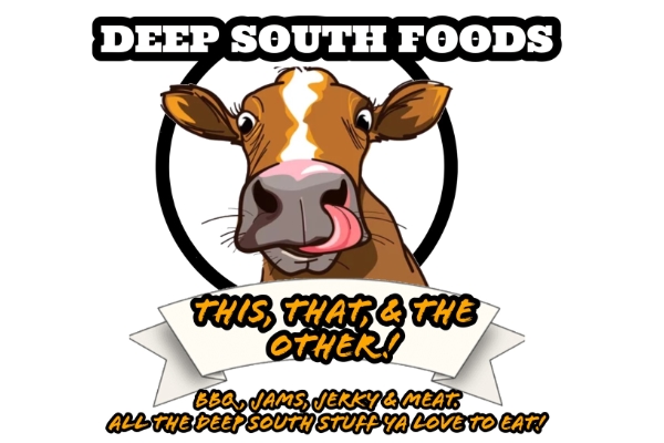 Deep South Foods Logo, a sponsor for the GMCBA Home and Garden show in Decatur, Al.