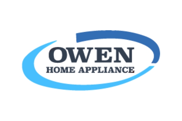 Owen Home Appliance Logo, a sponsor for the GMCBA Home and Garden show in Decatur, Al.