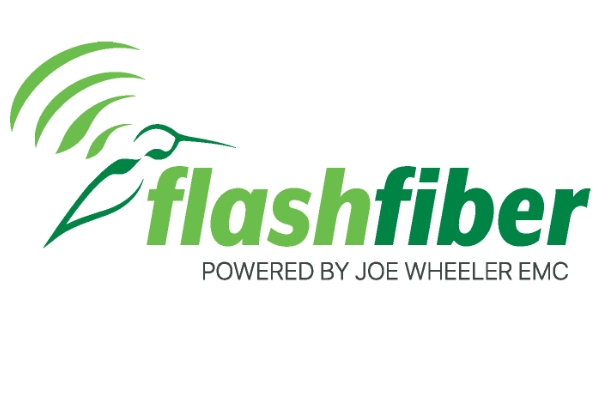 flashfiber-Logo flash fiber, Sponsor of the North Alabama Home and Garden Show hosted by GMCBA.