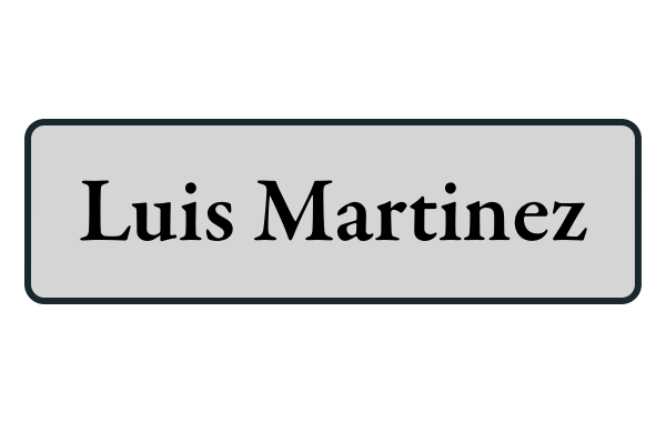 Luis Martinez, event sponsor for GMCBA.